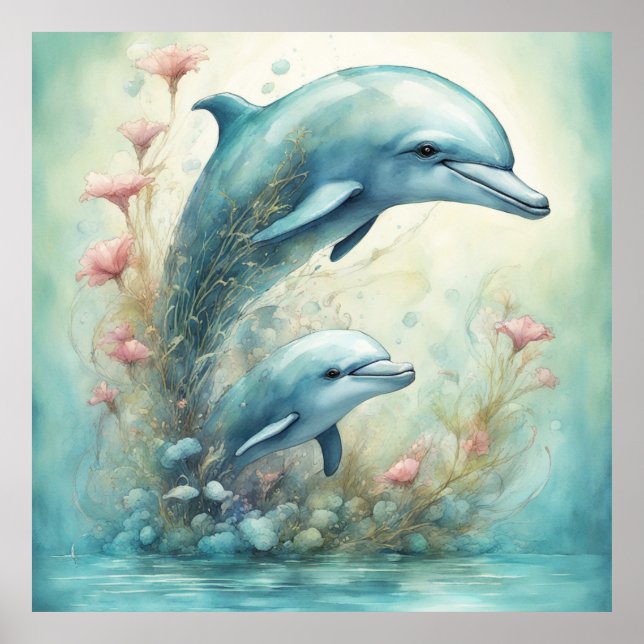 Poster Dolphin Fantasy 9 (Frente)