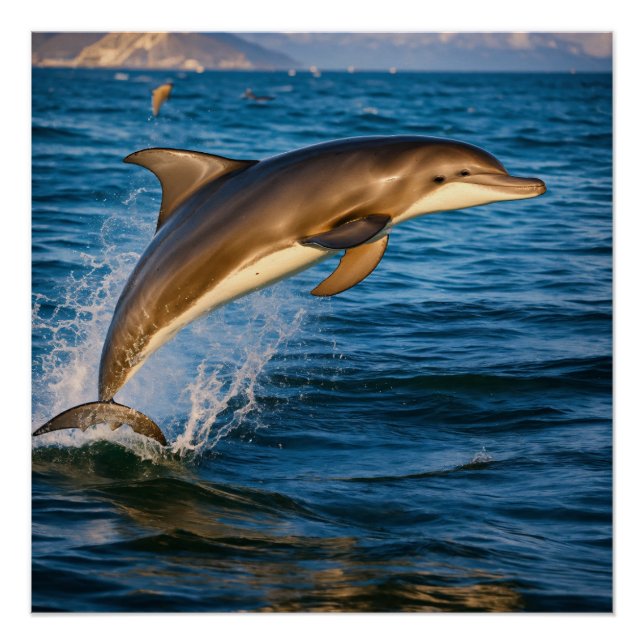 Póster Dolphin Groove: Festa de Dança Submarina (Frente)