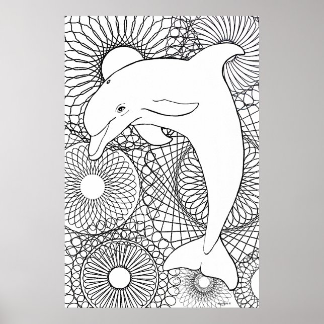 Poster Dolphin Joy (Frente)