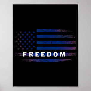 Poster Dom da Bandeira Americana