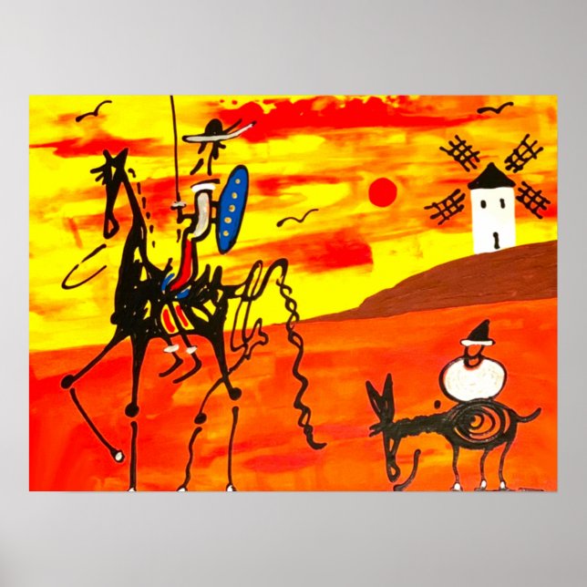 Poster Dom Quixote (Frente)