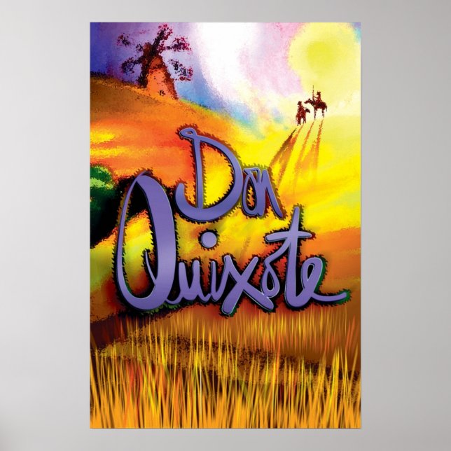 Póster Dom Quixote (Frente)