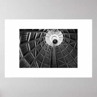 Póster Dome Bones B&W