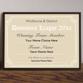 Poster Domine o Certificado de Concorrência