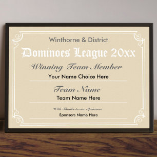 Poster Domine o Certificado de Concorrência