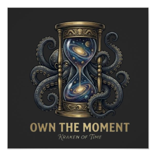 Póster Domine o Momento (Frente)