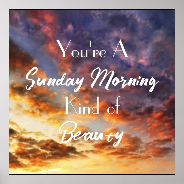 Poster Domingo de manhã (Frente)