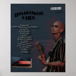 Poster Dominic Fike, O Que Poderia Ir Errado?