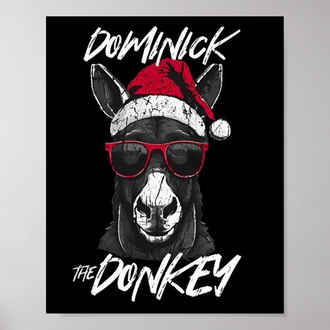 Poster Dominick The Donkey 1 (Frente)