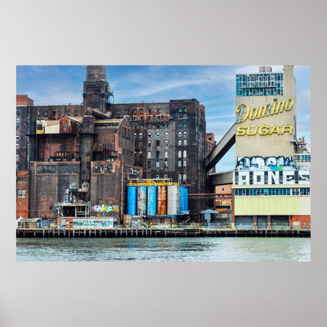 Poster Domino Sugar Factory (Frente)