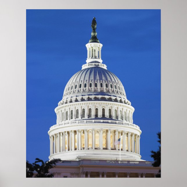 Póster Domo do Capitólio dos EUA (Frente)