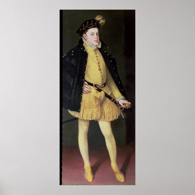 Poster Don Carlos , filho do Rei Filipe II da Espanha (Frente)