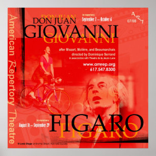 Póster DON JUAN GIOVANNI e FIGARO 2