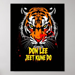 Poster Don Lee Castillo Jeet Kune Do Jkd Mistura Ar Marci