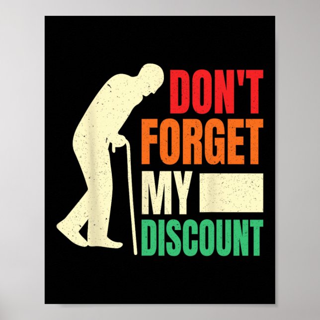 Poster Don&# para Esquecer as minhas velhas Pessoas engr (Frente)