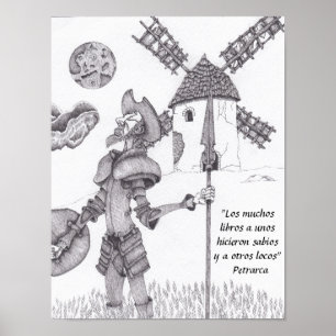 Póster Don Quijote de La Mancha