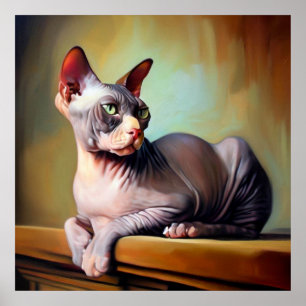 Poster Don Sphynx Cat