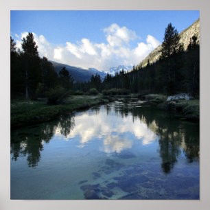 Poster Donahue Pass de Lyell Fork - John Muir Trail