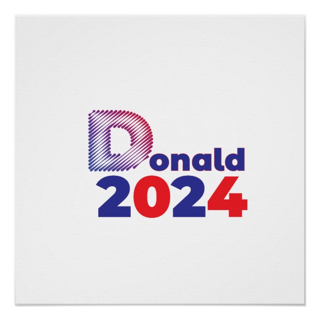 PÓSTER DONALD 2024 (Frente)