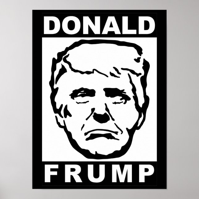 Poster donald frump (Frente)