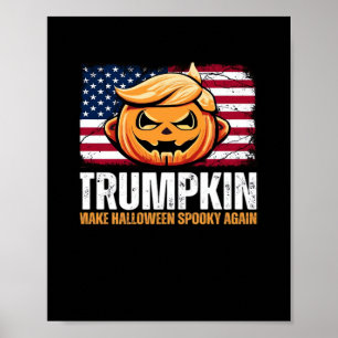 Poster Donald Halloween - Trumpkin Torna o Halloween Louc