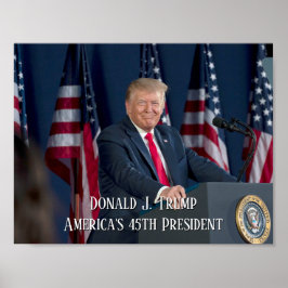 Poster Donald J. Trump 45º Presidente Keepsaoké