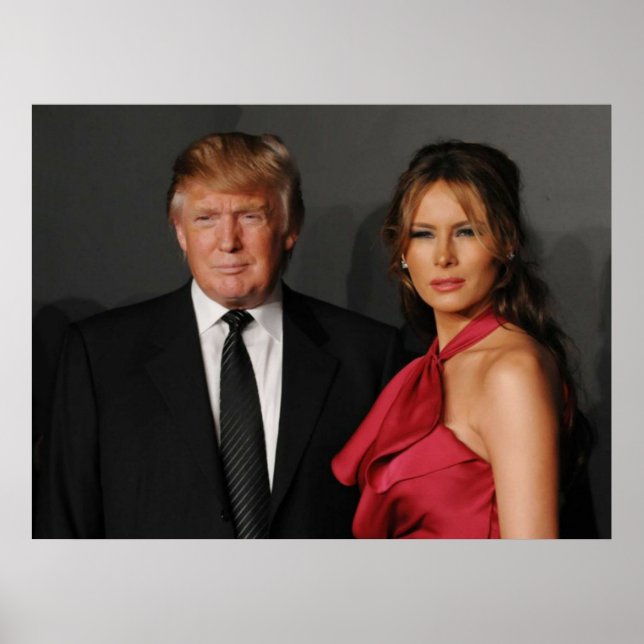 POSTER DONALD & MELANIA TRUMP (Frente)