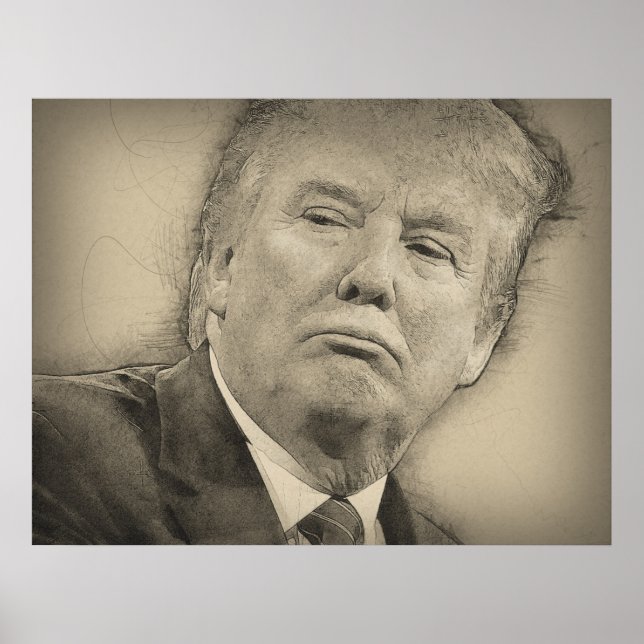 Poster Donald Trump (Frente)