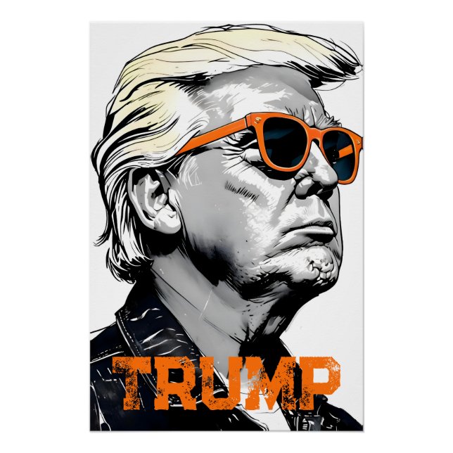 Póster Donald Trump (Frente)