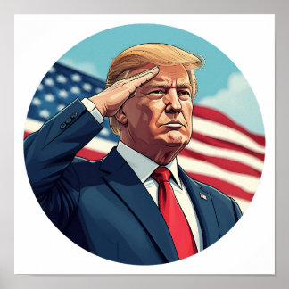 Poster Donald Trump 2024