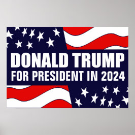 Poster Donald Trump 2024