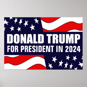 Poster Donald Trump 2024