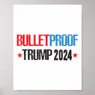 Poster Donald Trump 2024, Presidente Deus abençoe Trump S