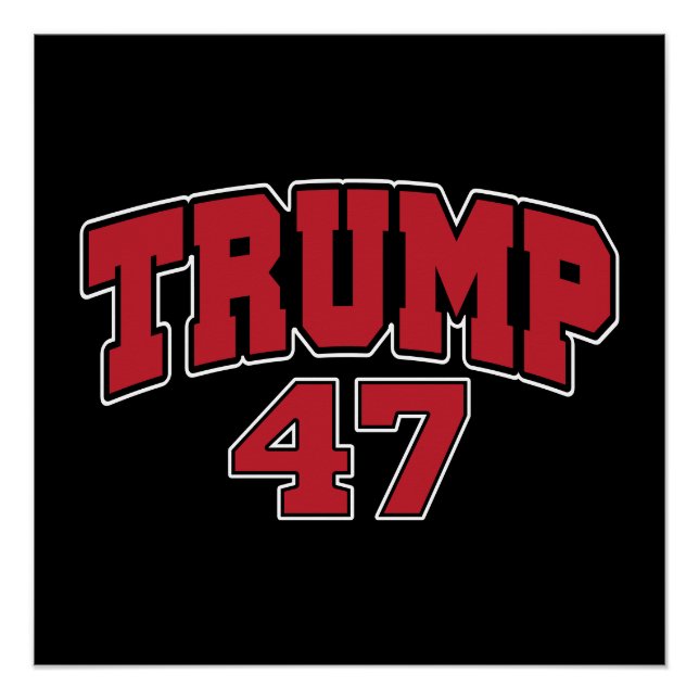 Póster Donald Trump 47 (Frente)