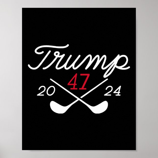 Poster Donald Trump 47 2024 (Frente)
