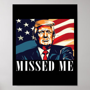 Poster Donald Trump engraçado 
