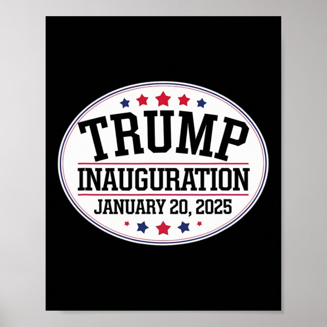 Poster Donald Trump Inauguration Day 2025 1 (Frente)