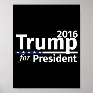 Poster Donald trump presidente 2016 republicano Donald 