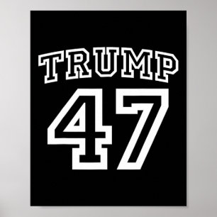 Poster Donald Trump Vance 2024 Eleição 47º Presidente