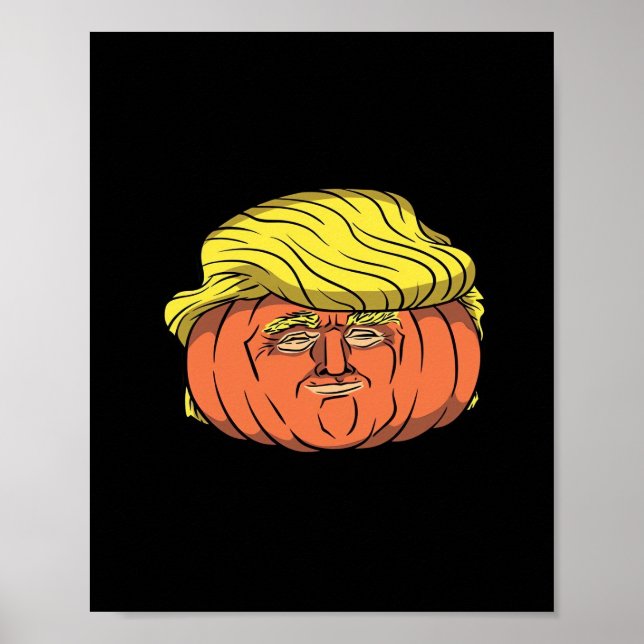 Poster Donald Trumpkin Pumpking (Frente)