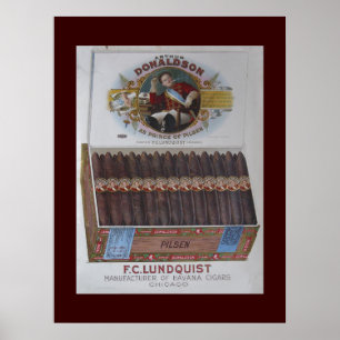 Poster Donaldson Cigars