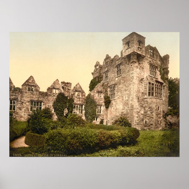 Póster Donegal Castle, County Donegal (Frente)