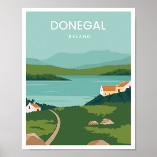 Poster Donegal Irlanda