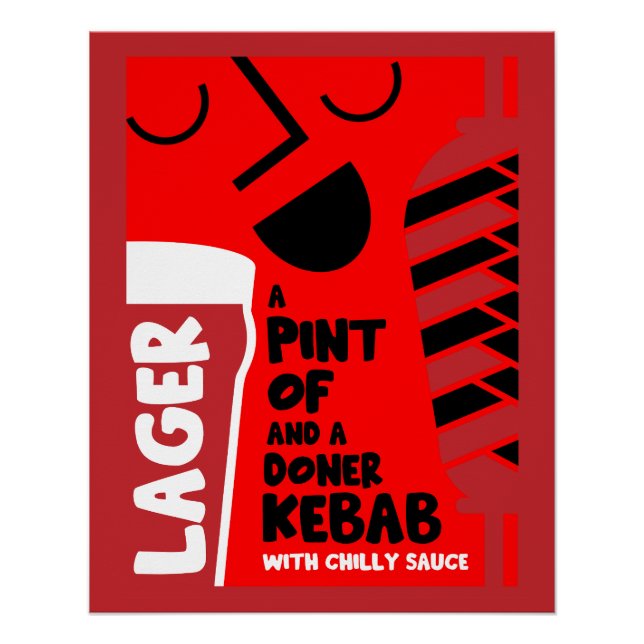 Póster Doner Kebab (Frente)