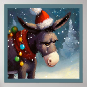 Poster Donkey Natal 2