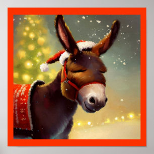 Poster Donkey Natal 4