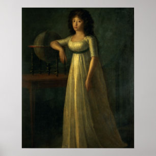 Póster Donna Joaquina Tellez-Giron, filha do Duque
