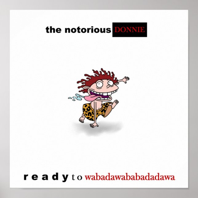 Poster Donnie Thornberry (Frente)