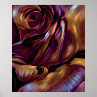 Poster Donnybrook Rosa Abstrato Art