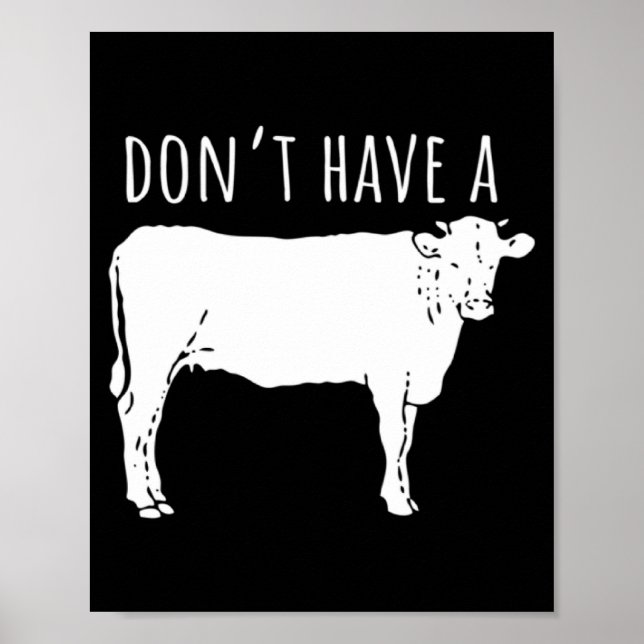 Poster Dont Have A Cow  (Frente)